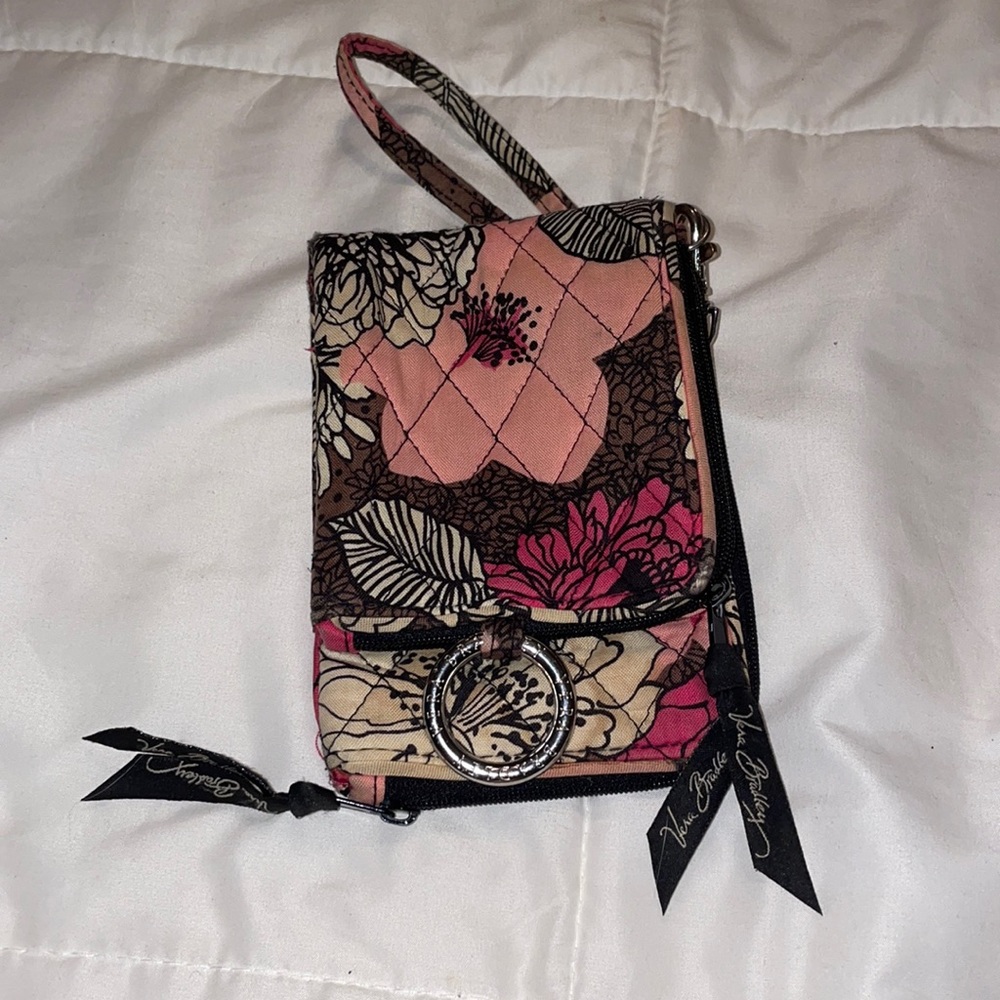 Small Vera Bradley wristlet